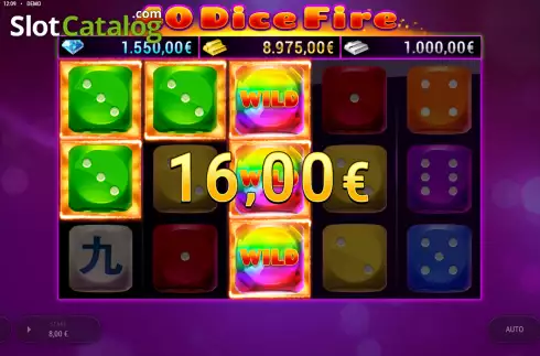 Скрин3. 40 Dice Fire слот
