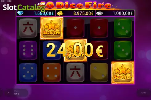 Скрин4. 40 Dice Fire слот