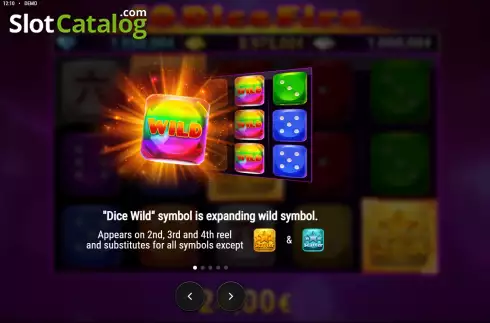 Скрин5. 40 Dice Fire слот