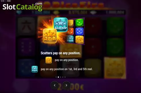 Скрин6. 40 Dice Fire слот