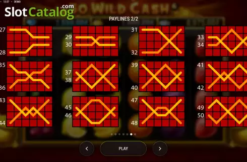 Скрин9. 50 Wild Cash слот