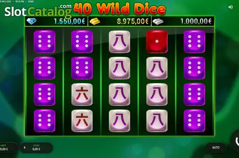 Скрин2. 40 Wild Dice слот