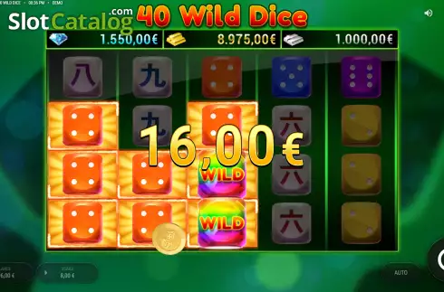 Скрин3. 40 Wild Dice слот