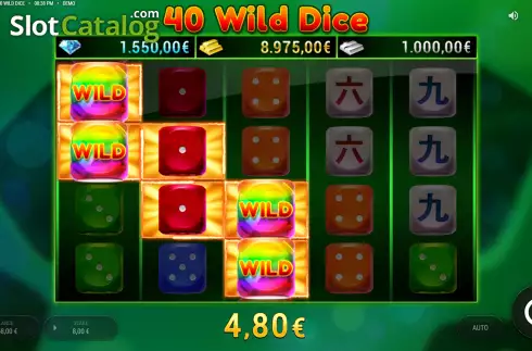 Скрин4. 40 Wild Dice слот