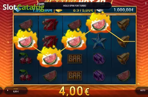 Скрин4. Action Hot 40 слот