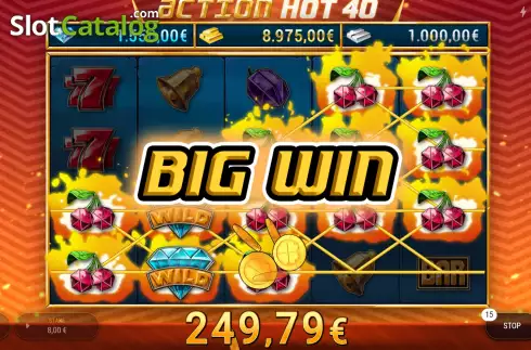 Скрин5. Action Hot 40 слот