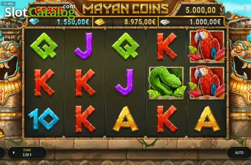 Скрин2. Mayan Coins: Lock and Cash слот