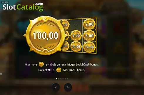 Скрин5. Mayan Coins: Lock and Cash слот