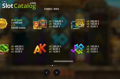 Скрин8. Mayan Coins: Lock and Cash слот