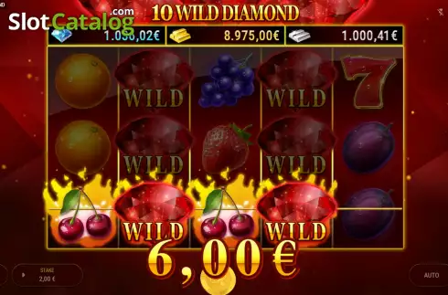 Скрин3. 10 Wild Diamond слот