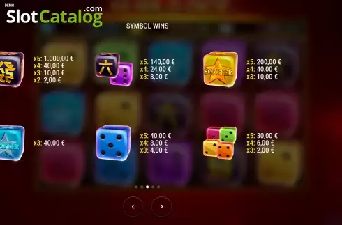 Скрин8. 10 Wild Dice (Redstone) слот