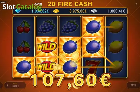 Скрин3. 20 Fire Cash слот