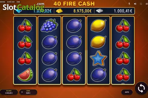 Скрин2. 40 Fire Cash слот