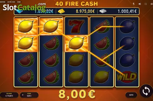 Скрин4. 40 Fire Cash слот