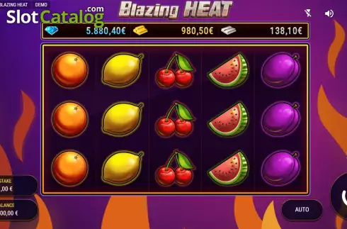 Скрин2. Blazing HEAT слот