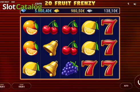 Скрин2. 20 Fruit Frenzy слот