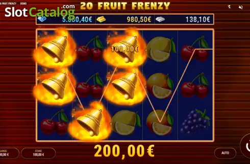 Скрин3. 20 Fruit Frenzy слот