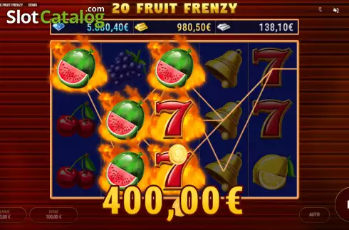 Скрин4. 20 Fruit Frenzy слот