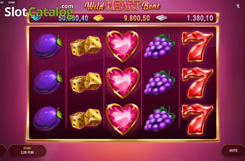 Скрин2. Wild Heart Beat слот