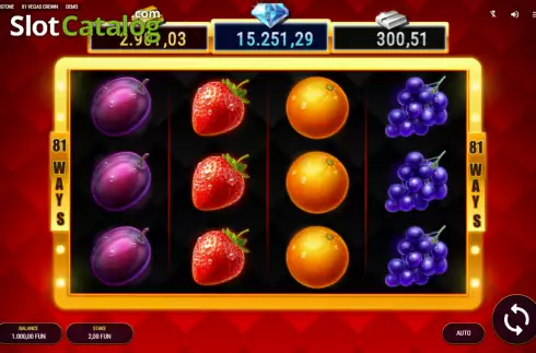 Скрин2. 81 Vegas Crown слот