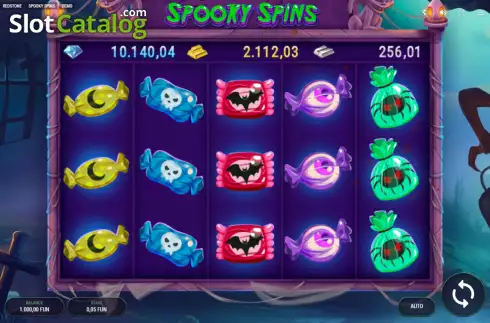 Скрин2. Spooky Spins слот