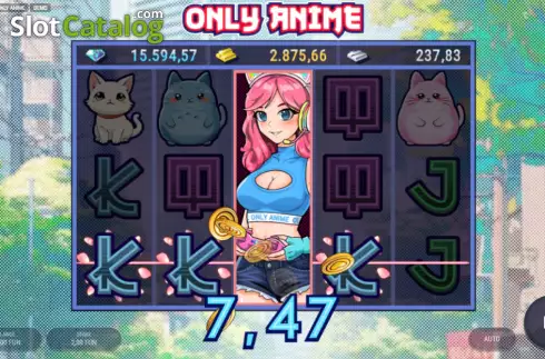 Скрин3. Only Anime слот