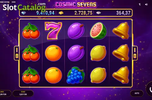 Скрин2. Cosmic Sevens слот