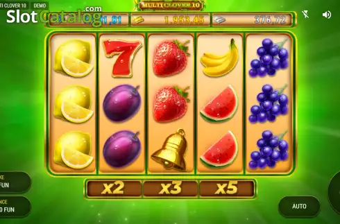 Скрин2. Multi Clover 10 слот