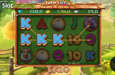 Скрин3. Farm Fiesta слот