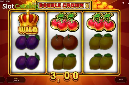 Скрин3. Double Crown 5 слот