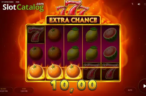 Скрин3. 777: Extra Chance слот