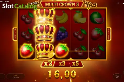 Скрин3. Multi Crown 5 слот