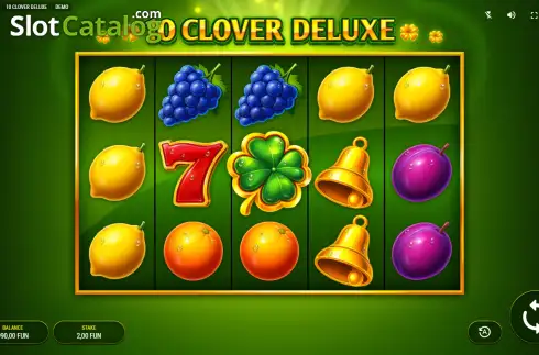 Скрин2. 10 Clover Deluxe слот