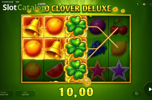 Скрин3. 10 Clover Deluxe слот