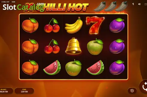 Скрин2. X Chilli Hot слот