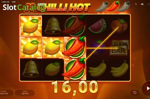 Скрин3. X Chilli Hot слот