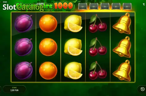 Скрин2. Clover Fire 1000 слот