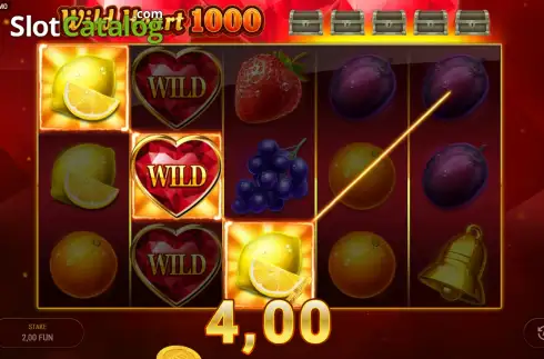 Скрин3. Wild Heart 1000 слот