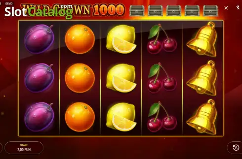 Скрин2. Wild Crown 1000 слот