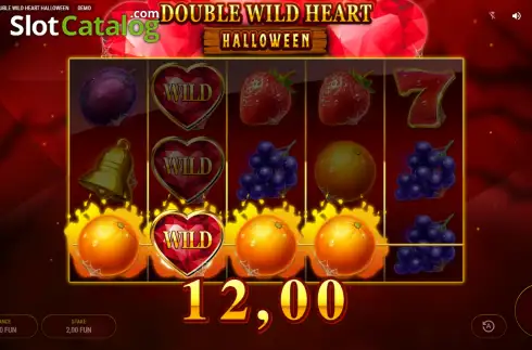 Скрин3. Double Wild Heart Halloween слот