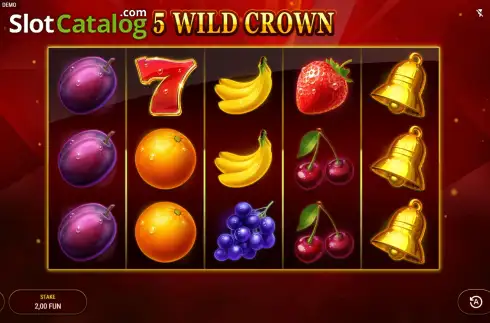Скрин2. 5 Wild Crown слот
