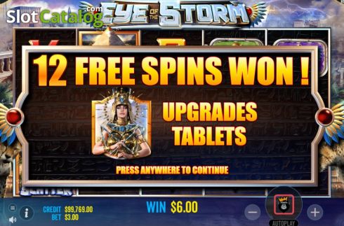 Скрин6. Eye of the Storm слот