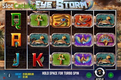 Скрин2. Eye of the Storm слот