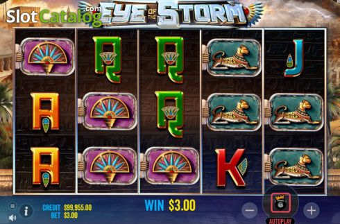 Скрин3. Eye of the Storm слот