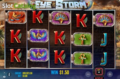 Скрин4. Eye of the Storm слот