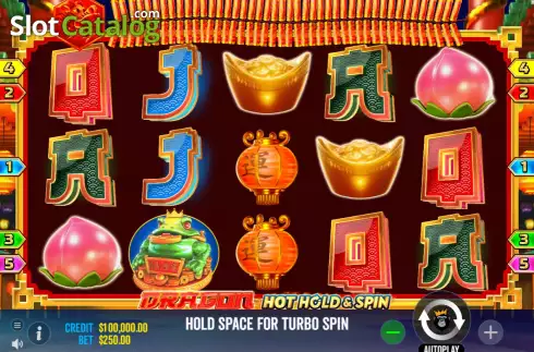 Скрин3. Dragon Hot Hold and Spin слот