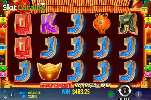 Скрин4. Dragon Hot Hold and Spin слот