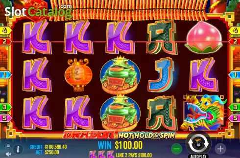 Скрин5. Dragon Hot Hold and Spin слот