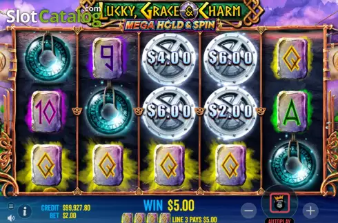 Скрин4. Lucky Grace And Charm слот