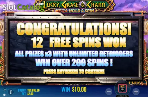 Скрин6. Lucky Grace And Charm слот